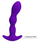 PRETTY LOVE - ANAL MASSAGEAPPARAT 12 LILA VIBRATIONSINDSTILLINGER