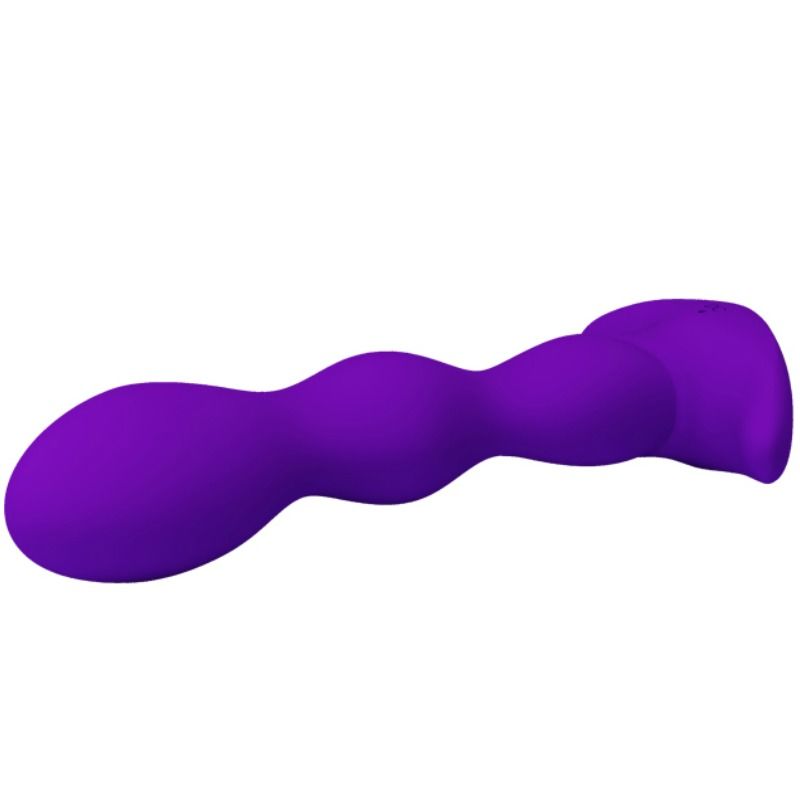 PRETTY LOVE - ANAL MASSAGEAPPARAT 12 LILA VIBRATIONSINDSTILLINGER