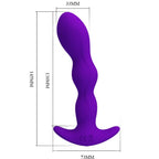 PRETTY LOVE - ANAL MASSAGEAPPARAT 12 LILA VIBRATIONSINDSTILLINGER