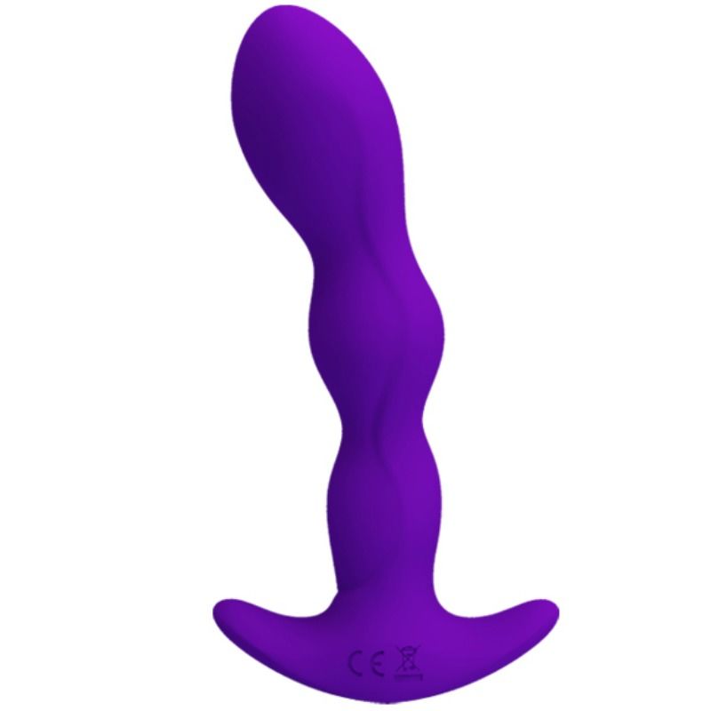 PRETTY LOVE - ANAL MASSAGEAPPARAT 12 LILA VIBRATIONSINDSTILLINGER