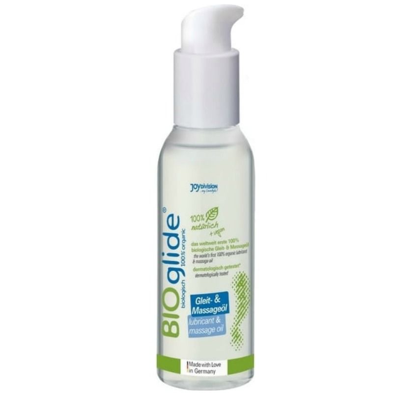 BIOGLIDE - ØKOLOGISK SMØRE- OG MASSAGEOLIE 125 ML