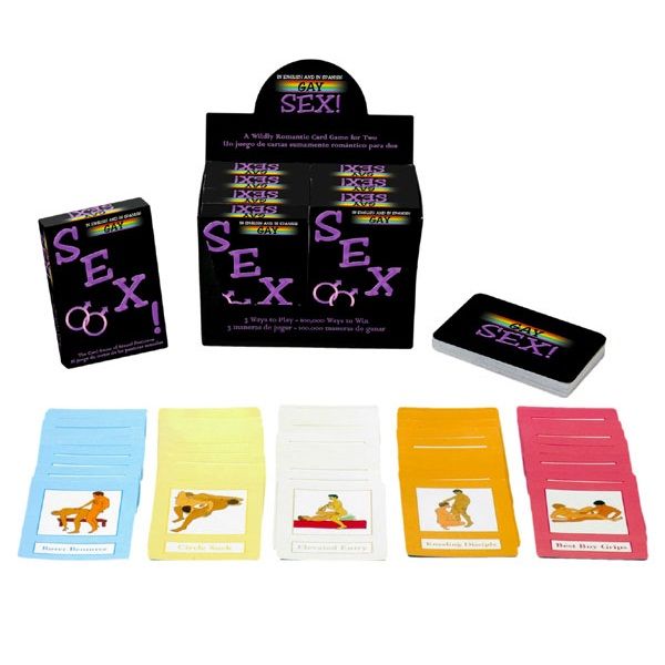 KHEPER GAMES - NAIPES DE SEXO GAY, GAY KORTSPIL ES/DA