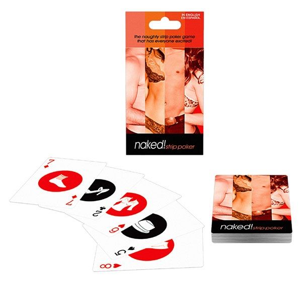 KHEPER SPIL - NØGEN! STRIP POKER ES/EN