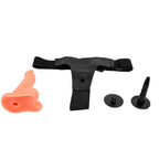 BAILE - SELE MED REALISTISK PENIS OG ULTRA PASSIONEREDE JUSTERBARE TRUSSER 15,5 CM