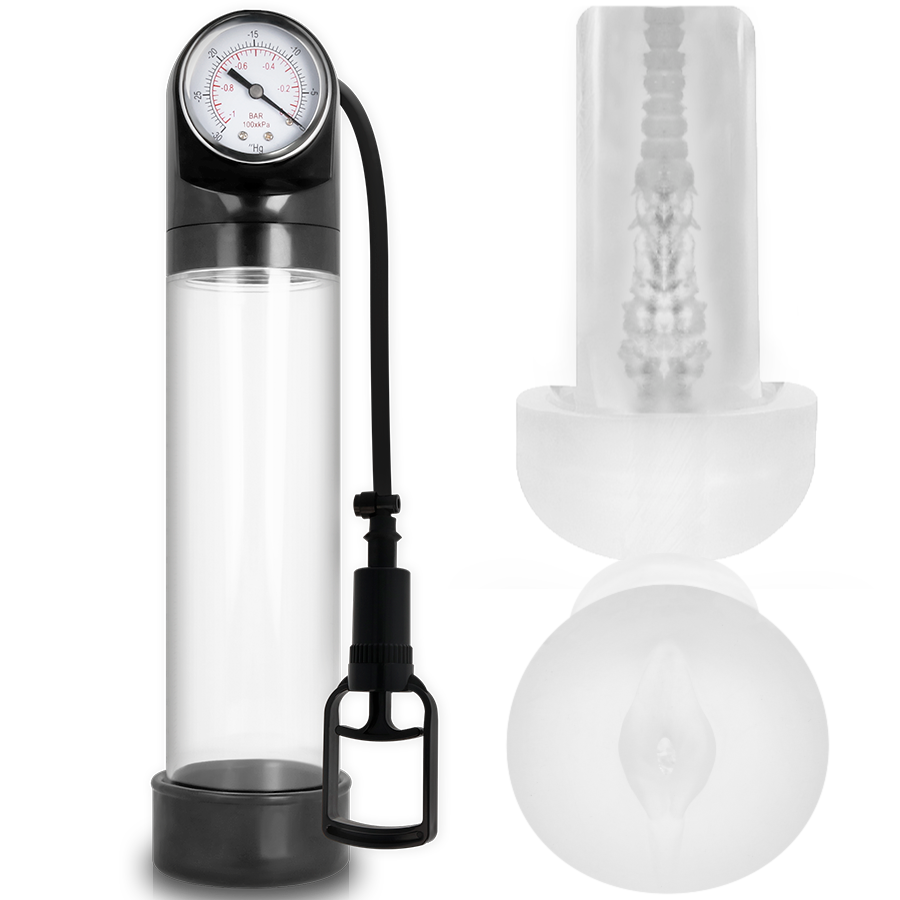 PUMP ADDICTED - RX9 TRANSPARENT MED MASURBATTOR