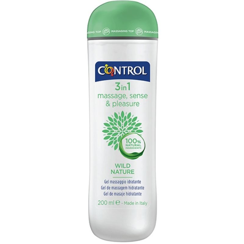 KONTROL - VILDEN NATUR GEL MASAJE 3 EN 1 200 ML