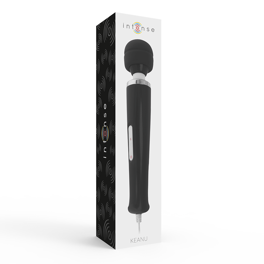 INTENS - KEANU WAND SORT MASSAGEAPPARAT