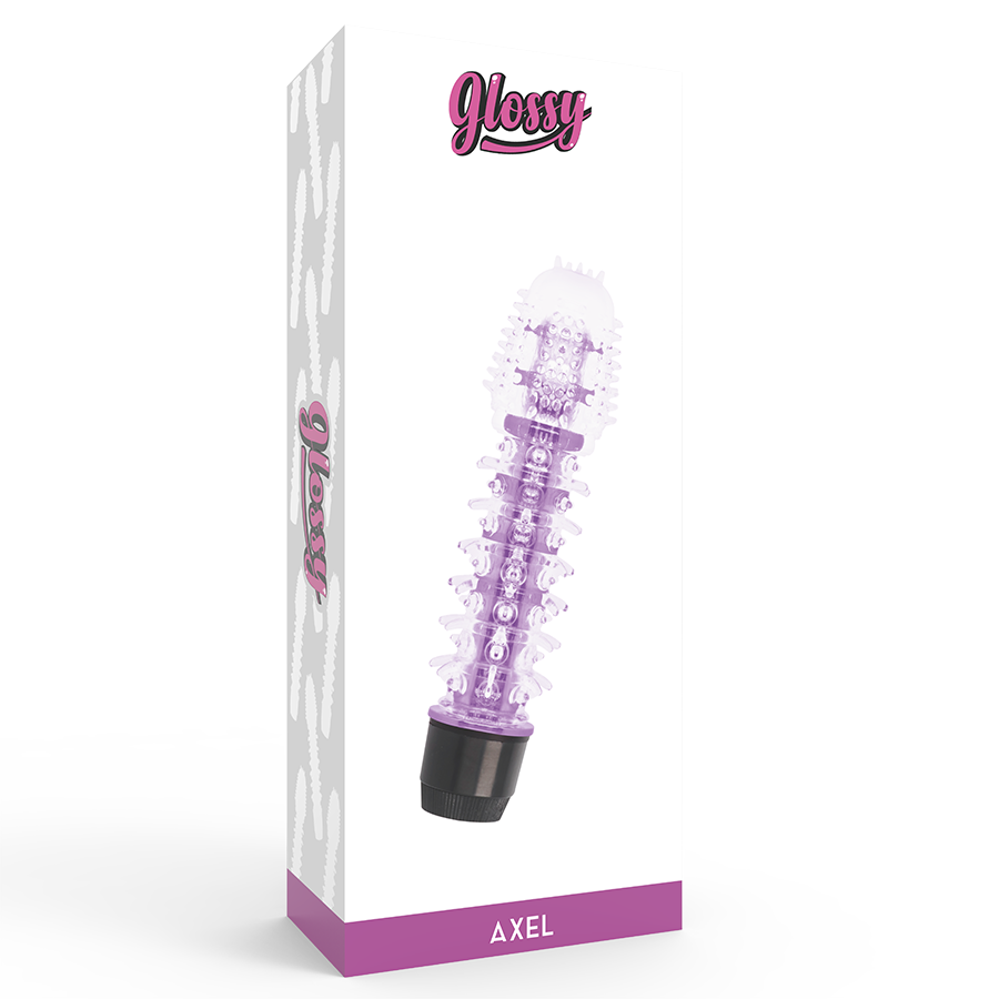 GLOSSY - AXEL VIBRATOR LILLA