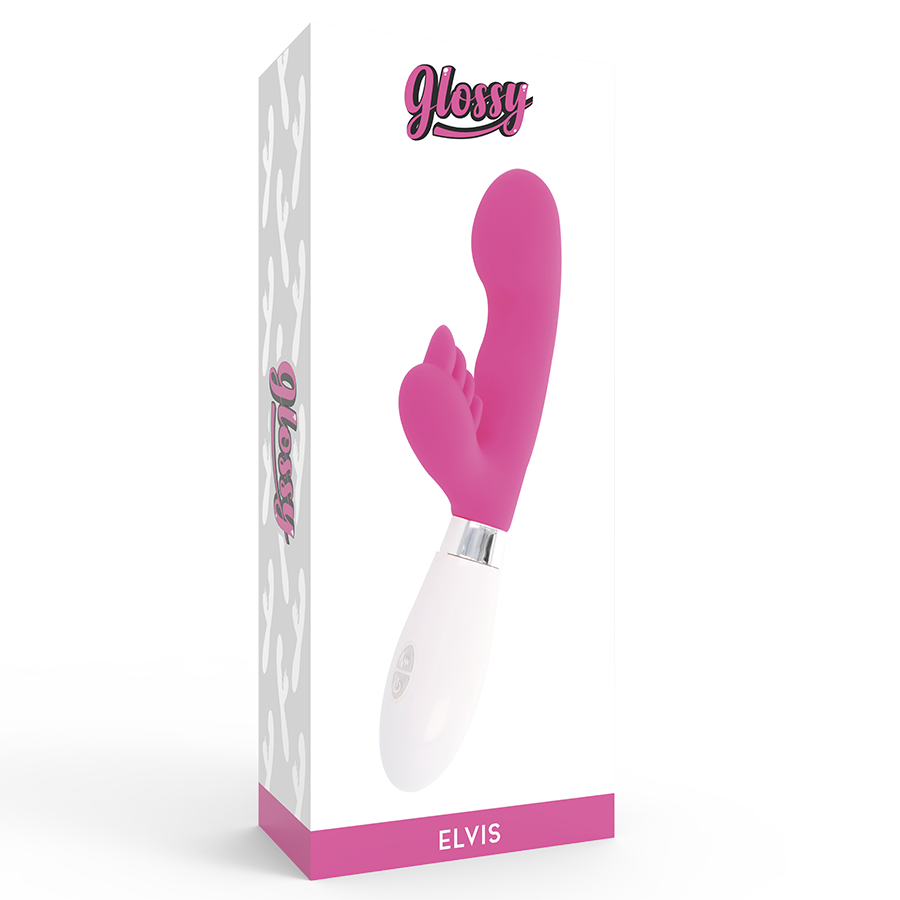 GLANSENDE - KANIN ELVIS PINK