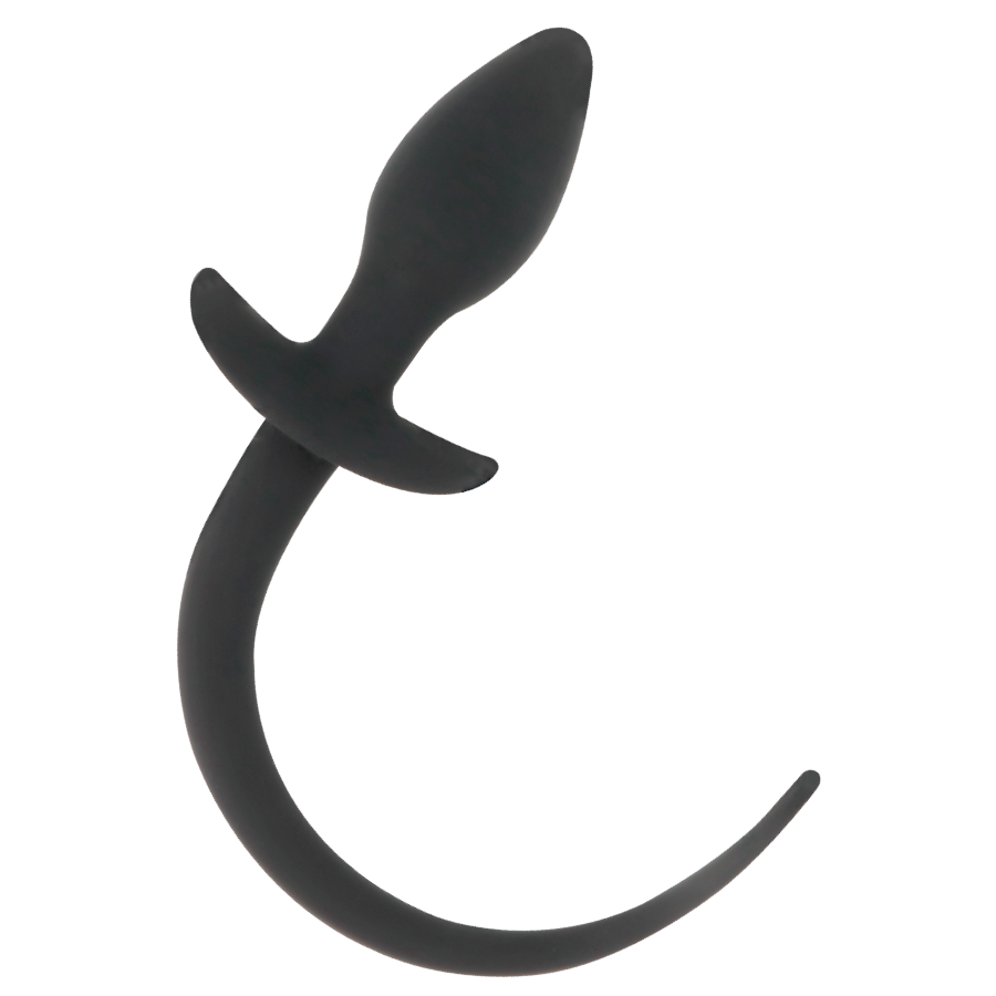 DARKNESS - ANALPLUG 28 CM SORT SILIKONE