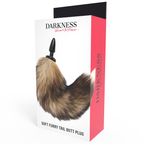 DARKNESS - NATURLIG HALE MED SILIKONE ANALPLUG 10 CM