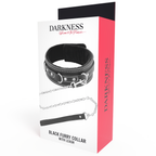 DARKNESS - HØJKVALITETSLÆDERHALSKÆDE MED SNORE