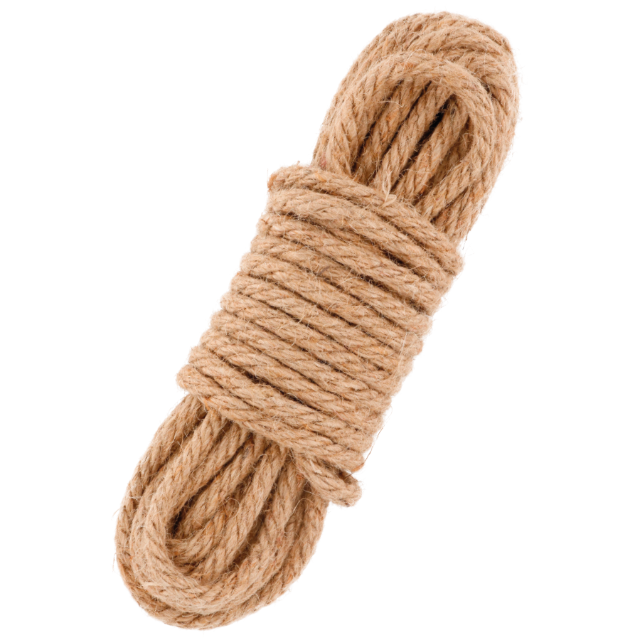 MØRKE - JAPANSK REB 5 M JUTE