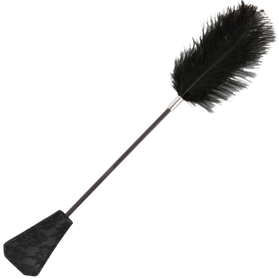 MØRKET - SORT KÆRLIGHEDSFJERPISK 56 CM