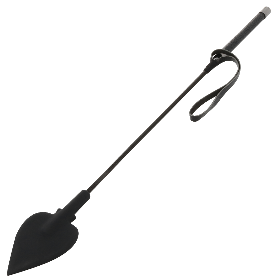 DARKNESS - SORT SILIKONE PISK 60CM