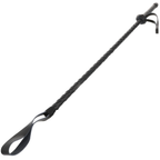 MØRKE - LÆDER FETISH BDSM PISK 60CM
