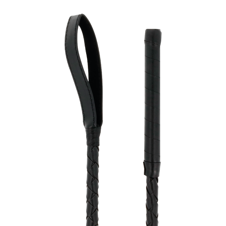 MØRKET - FETISH SORT BDSM PISK 70 CM