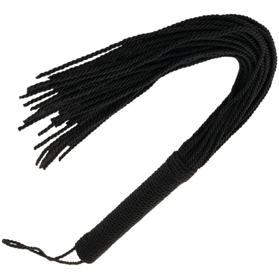 MØRKET - SORT BONDAGE PISK 50CM
