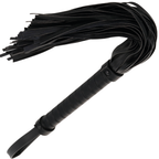 DARKNESS - SORT BONDAGE PISK 42CM LÆDER