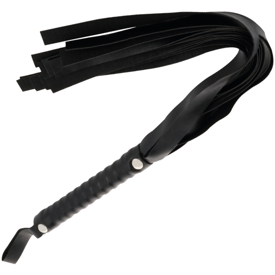 MØRKET - SORT BONDAGE PISK 51 CM