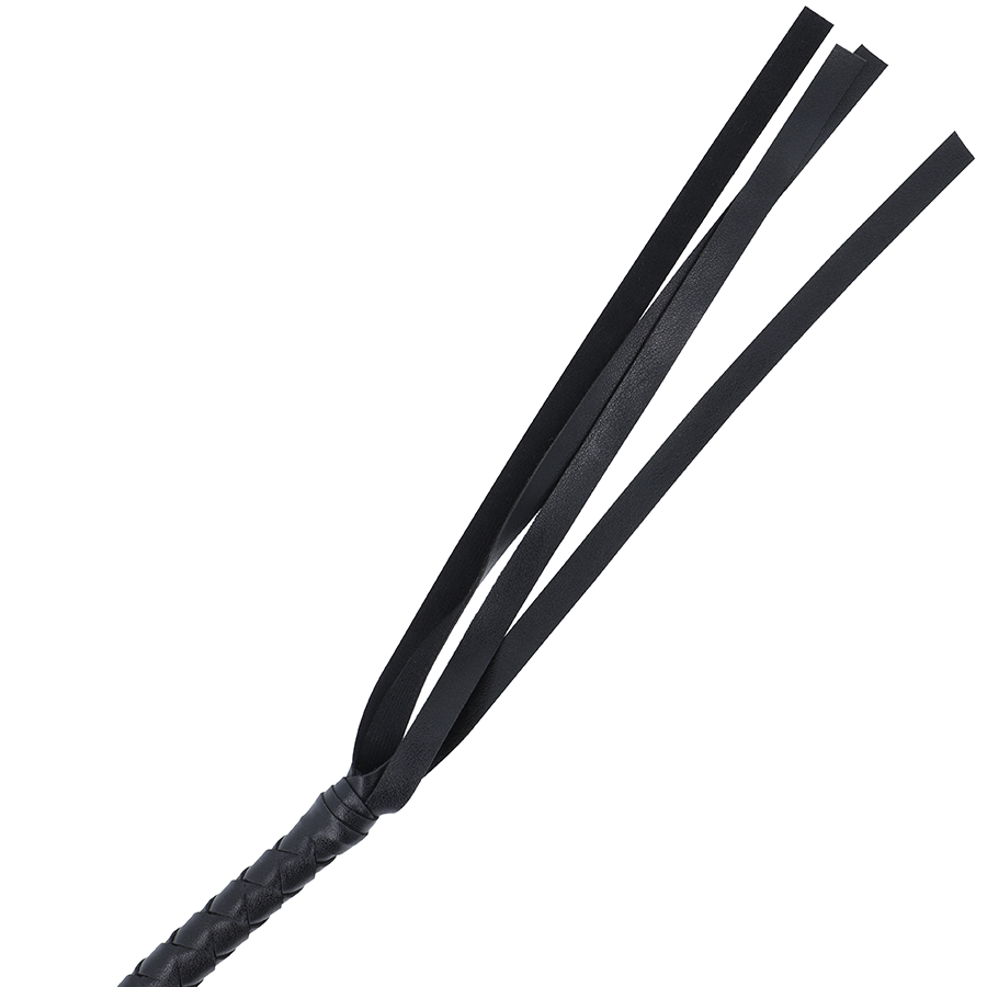 MØRKET - SORT BONDAGE PISK 210CM