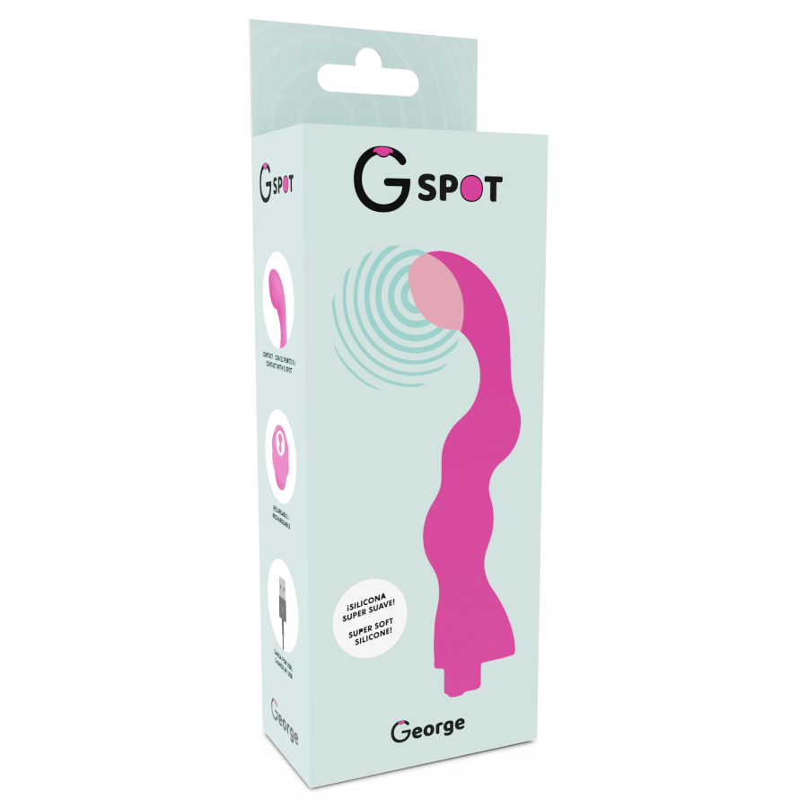 G-PUNKT - GEORGE G-PUNKT VIBRATOR TANDGØG PINK