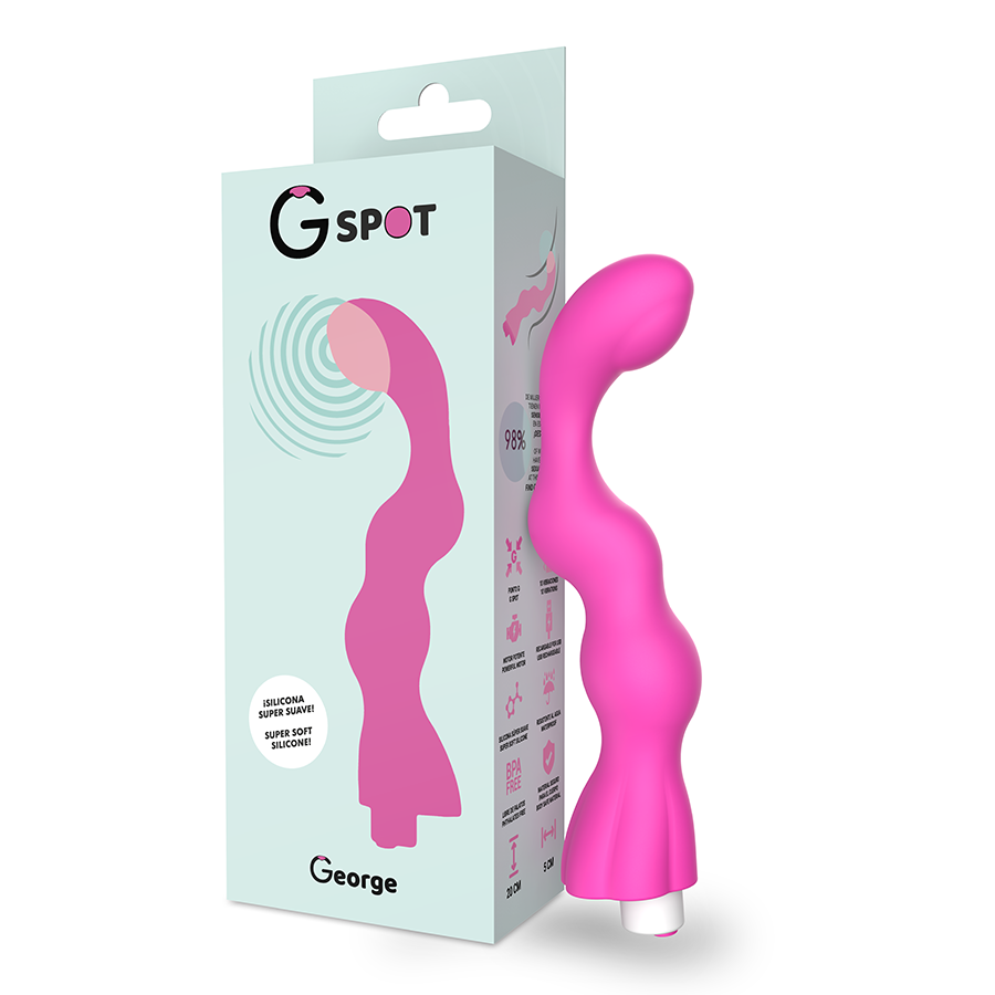 G-PUNKT - GEORGE G-PUNKT VIBRATOR TANDGØG PINK