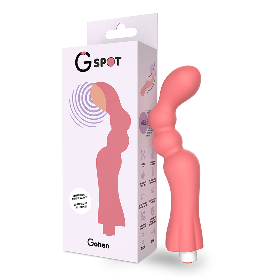 G-PUNKT - GOHAH VIBRATOR LYS RØD