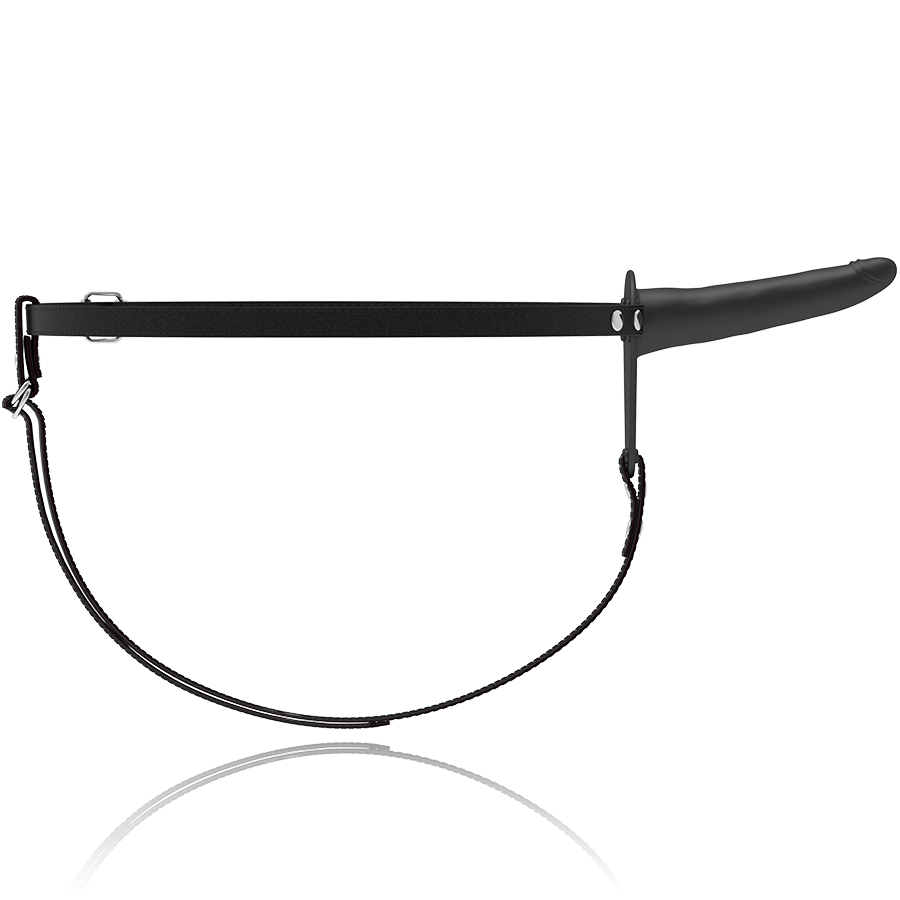 FETISH UNDERSODIG SELE - SORT SILIKONE 15 CM