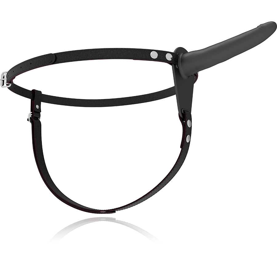 FETISH UNDERSODIG SELE - SORT SILIKONE 15 CM