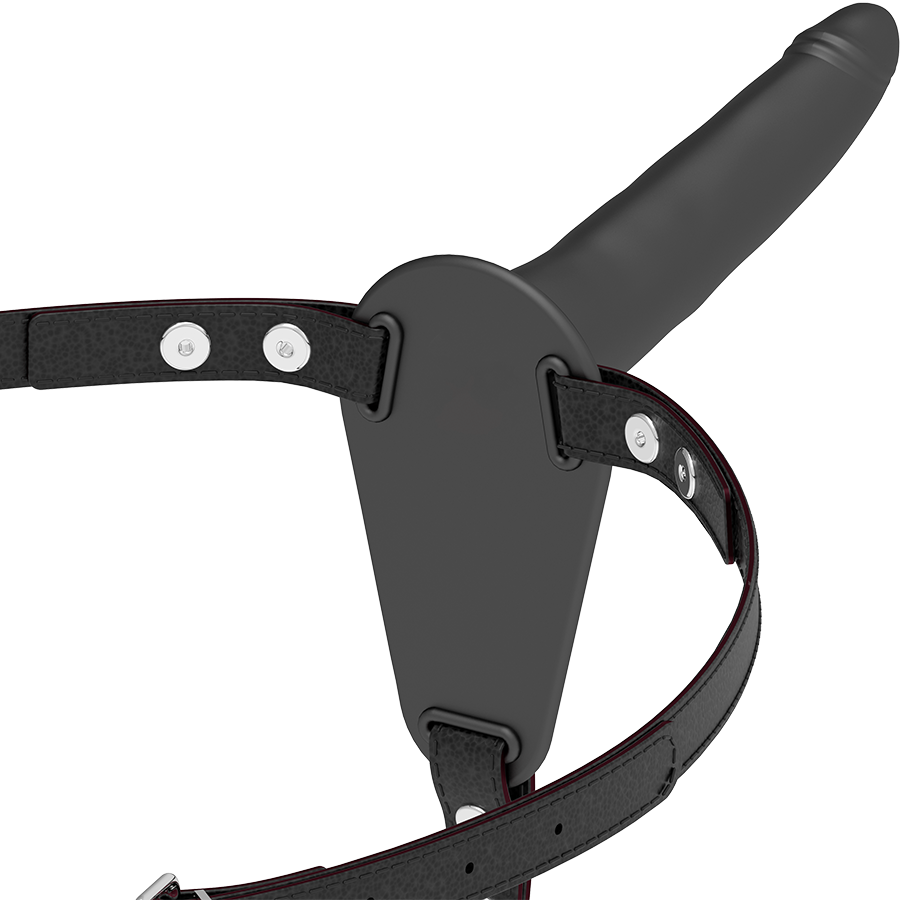 FETISH UNDERSODIG SELE - SORT SILIKONE 15 CM