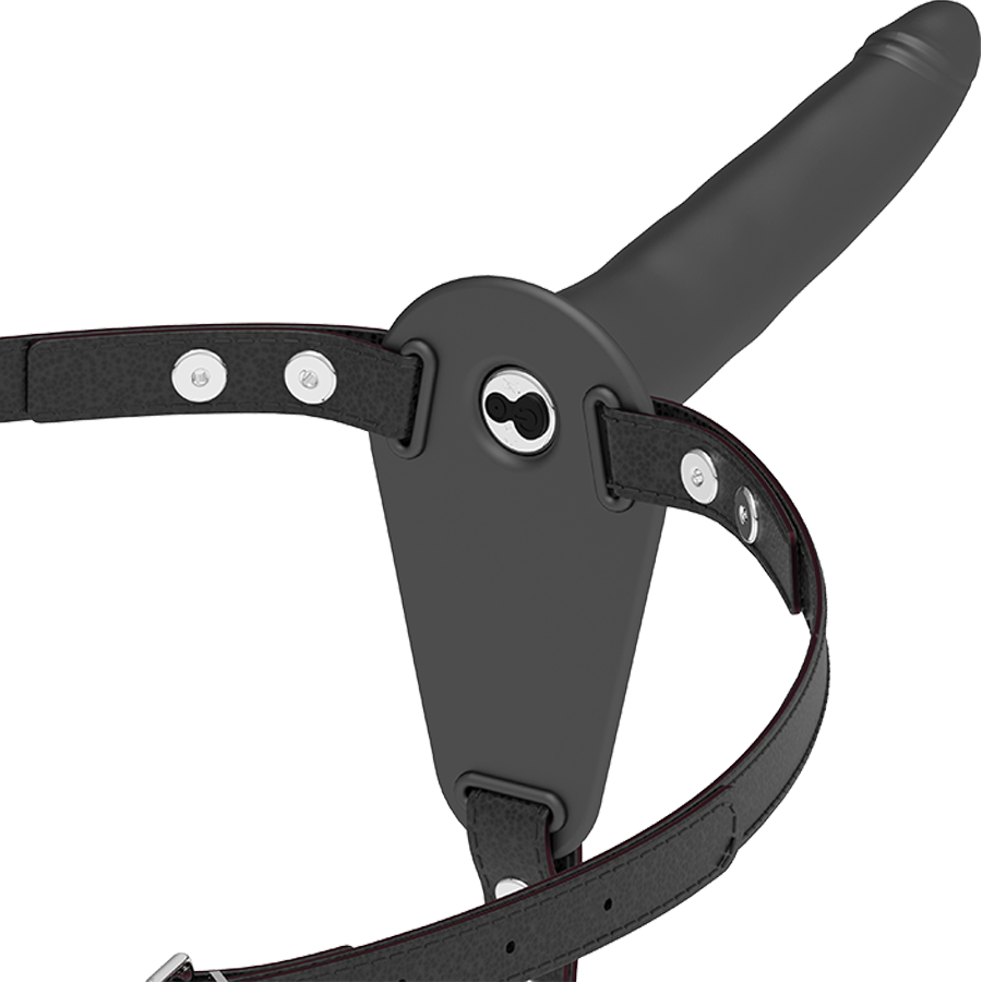 FETISH UNDERSODIG SELE - SORT SILIKONEVIBRATOR 15 CM