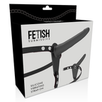 FETISH UNDERSODIG SELE - SORT SILIKONEVIBRATOR 15 CM
