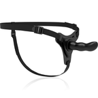 FETISH UNDERSODIG SELE - SORT SILIKONE G-PUNKT 16 CM