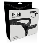 FETISH UNDERSODIG SELE - SORT SILIKONE G-PUNKT 16 CM