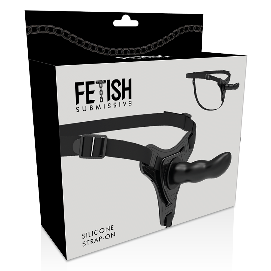 FETISH UNDERSODIG SELE - SORT SILIKONE G-PUNKT 16 CM