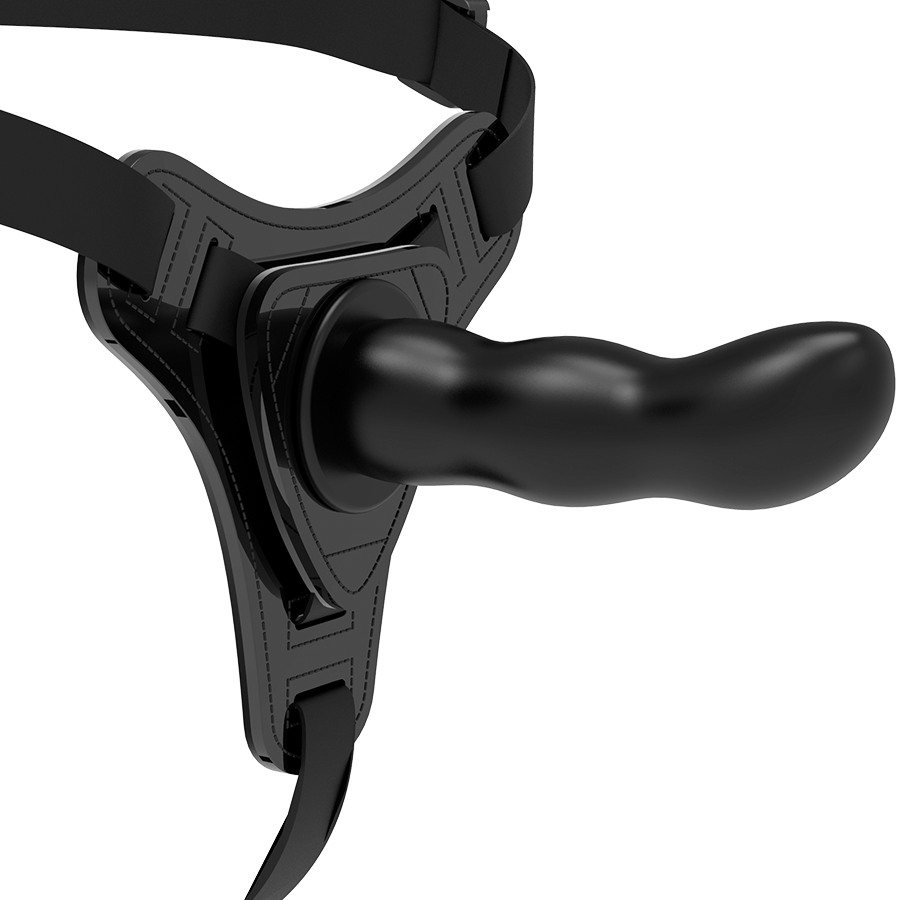 FETISH UNDERSODIG SELE - SORT SILIKONE G-PUNKT 16 CM