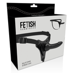 FETISH UNDERSODIG SELE - SORT SILIKONE REALISTISK 16 CM
