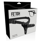 FETISH UNDERSODIG SELE - REALISTISK SORT SILIKONE 15 CM