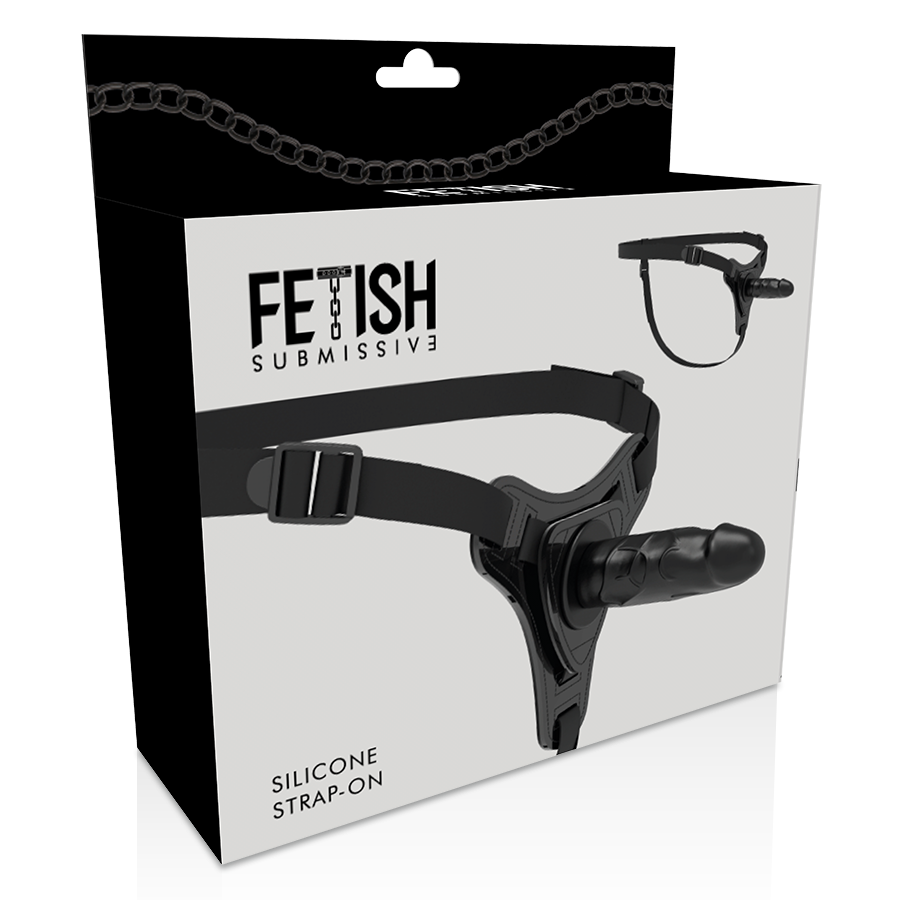 FETISH UNDERSODIG SELE - REALISTISK SORT SILIKONE 15 CM