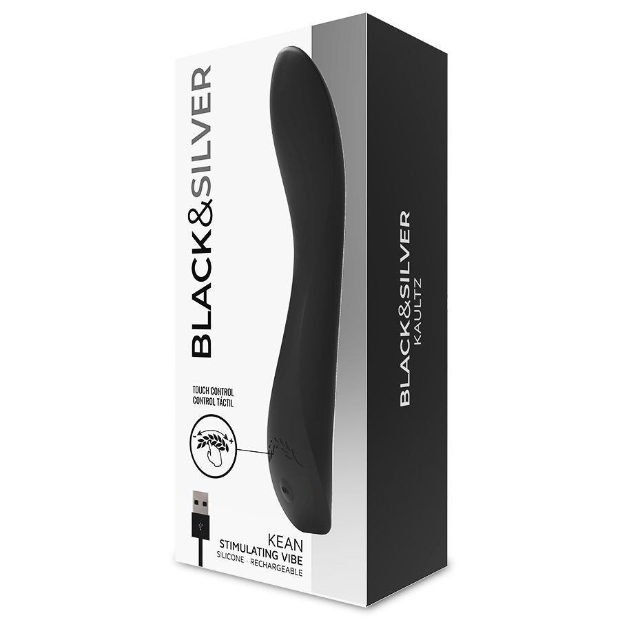 SORT & SØLV - KEAN VIBRATOR TOUCH-KONTROL