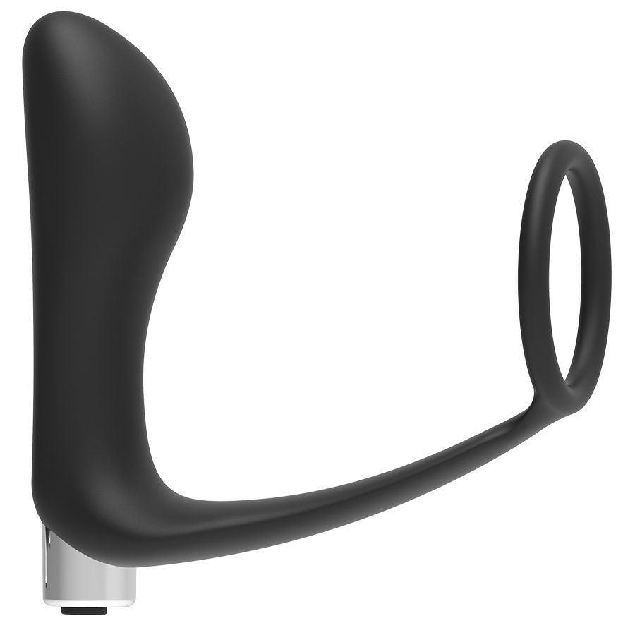 ADDICTED TOYS - PROSTATAVIBRATOR GENOPLADELIG MODEL 1 - SORT