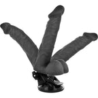 BASECOCK - REALISTISK LEDBAR FJERNBETJENING SORT 20 CM -O- 4,5 CM