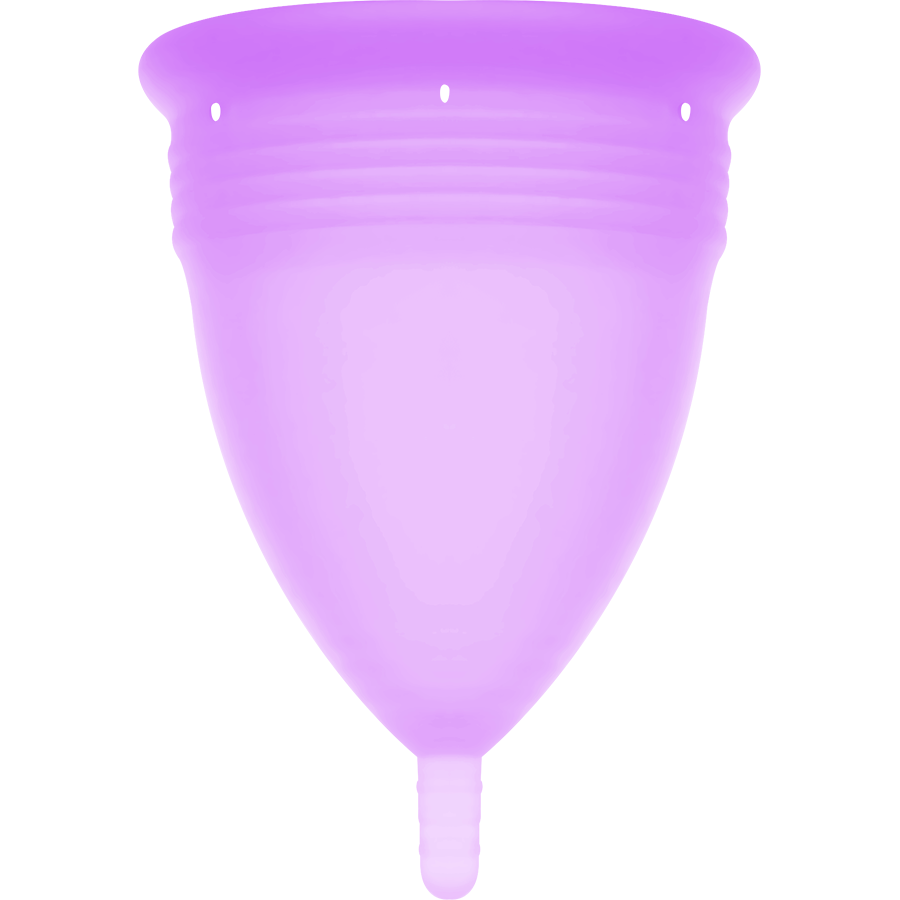 STERCUP - FDA SILIKONE MENSTRUATIONSKOP VIOLET - STØRRELSE L