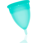 STERCUP - FDA SILIKONE MENSTRUATIONSKOP AQUAMARINE - STØRRELSE S