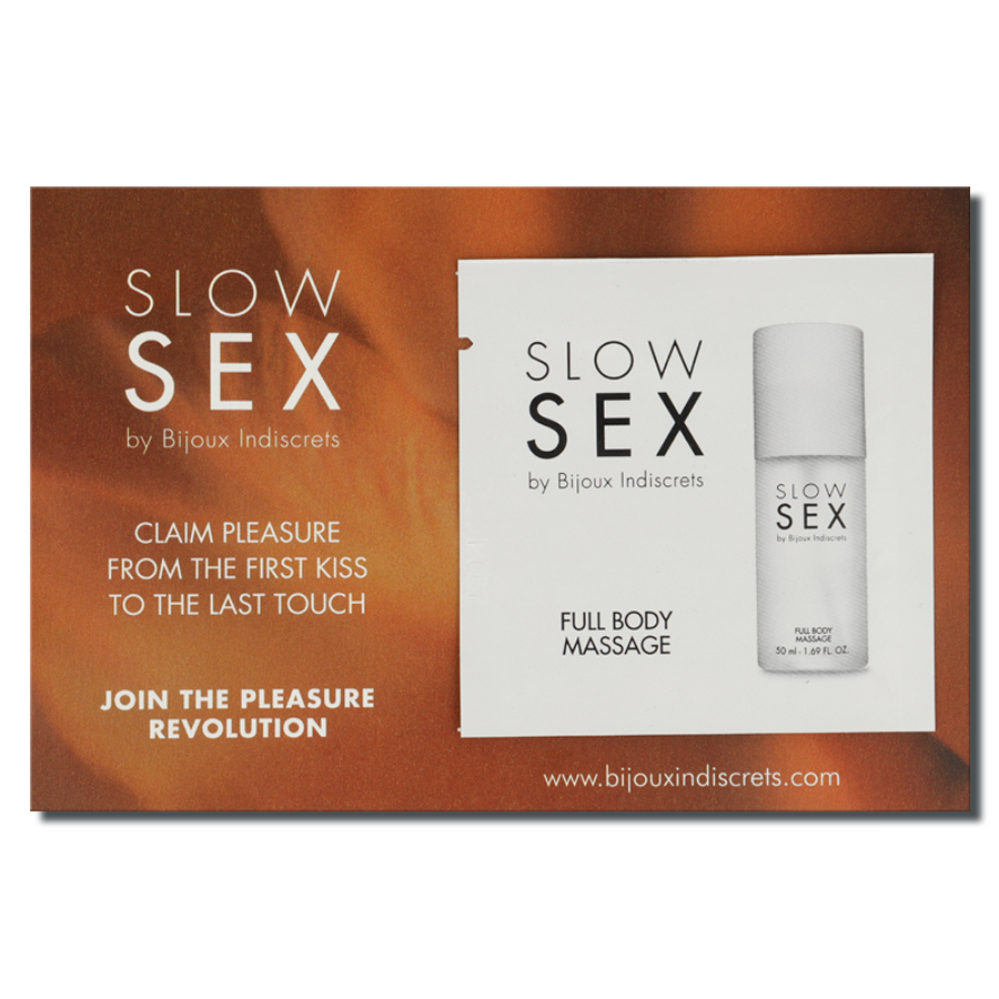 BIJOUX - SLOW SEX HELKROPSMASSAGE MASSAGEGEL 2 ML