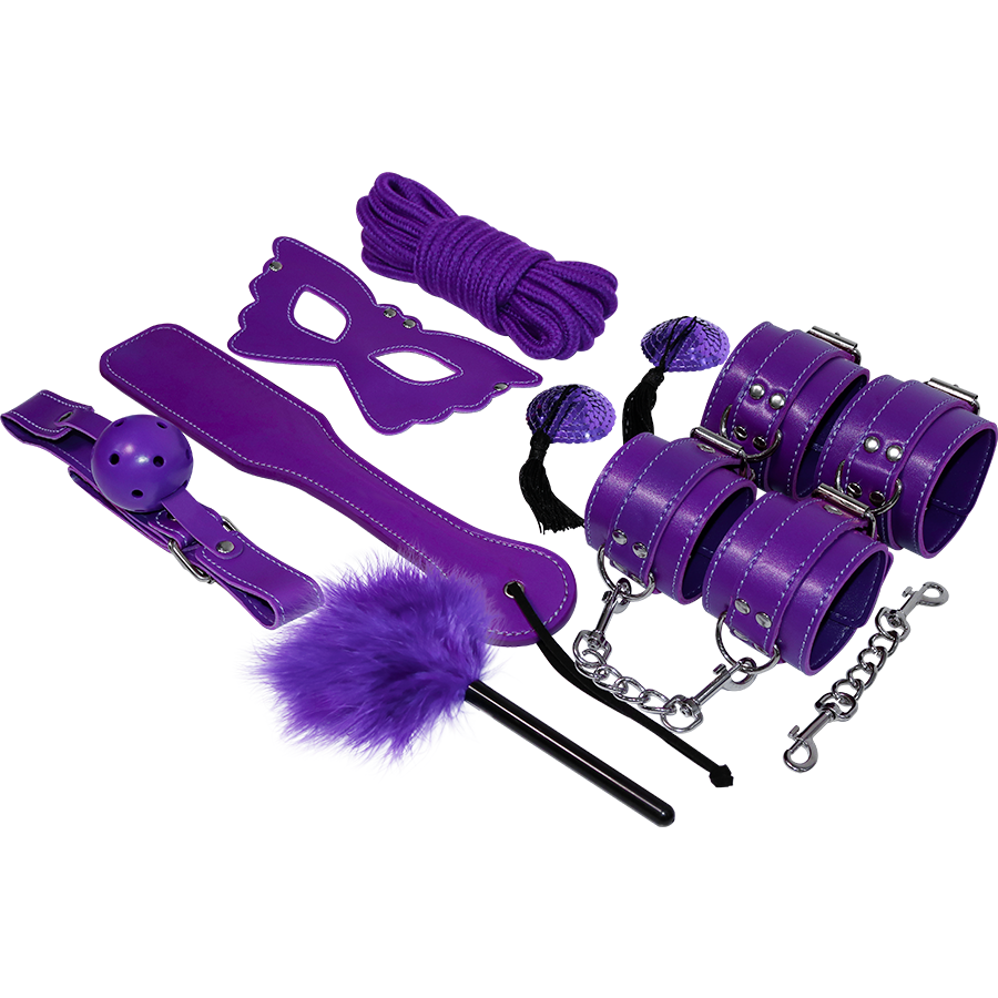 OPLEVELSE - BDSM FETISH KIT LILLA SERIE