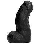 ALL BLACK - REALISTISK DONG SORT 17 CM