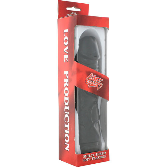 SEVEN CREATIONS - PERFECTE FORNØJELSER SORT VIBRATOR 22 CM