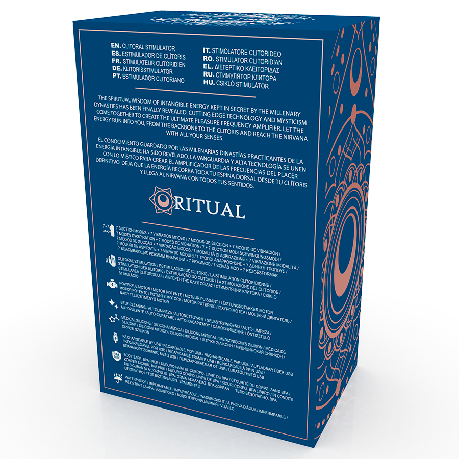 RITHUAL - SHUSHU 2.0 NY GENERATION CLITORAL AQUA